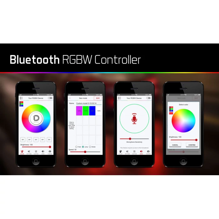Diode Dynamics® - Bluetooth 1ch RGBW M8 Controller