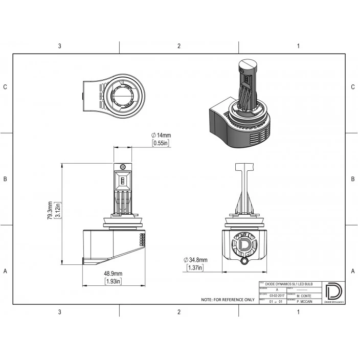 Diode Dynamics® - SL1 Series LED Fog Light