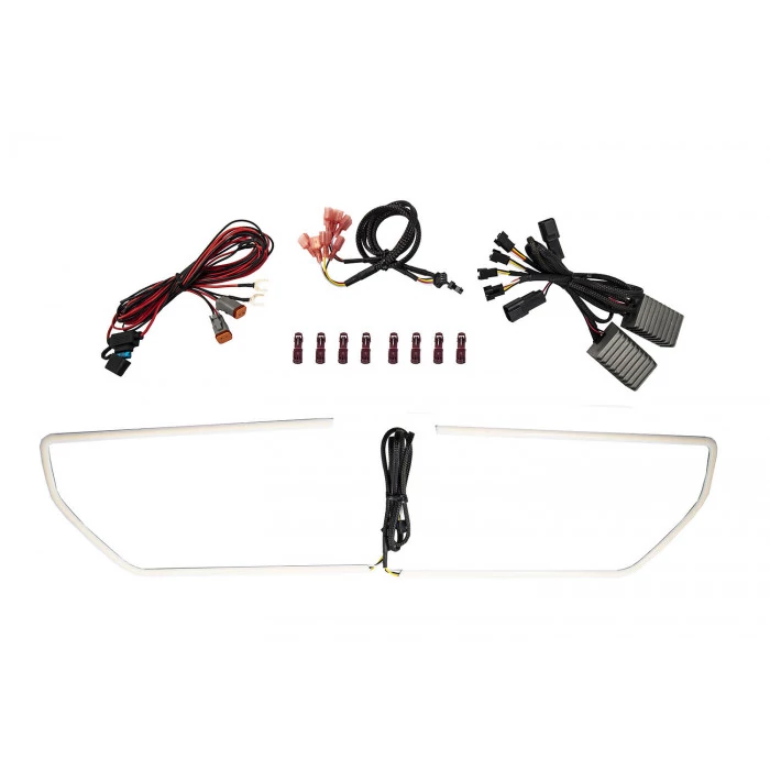 Diode Dynamics® - C-Shaped Switchback White/Amber LED Halo Kit