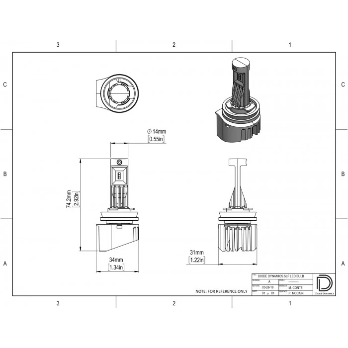 Diode Dynamics® - SLF Series Multi-Purpose Light Bulb