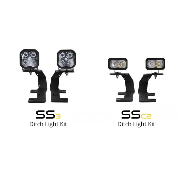 Diode Dynamics® - Stage Series Hood Ditch Mounts for Stage Series LED Lights