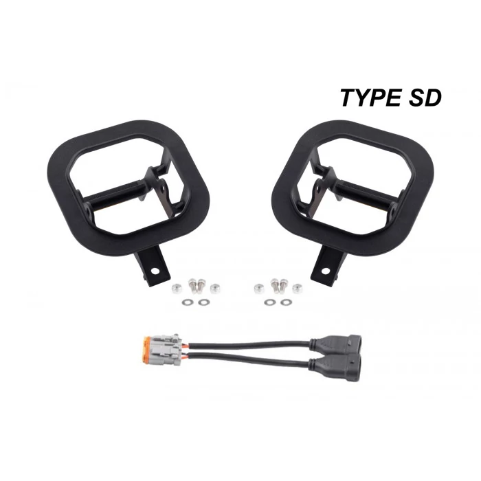 Diode Dynamics® - Stage Series Type SD Fog Light Location Mounts for 3" LED Lights