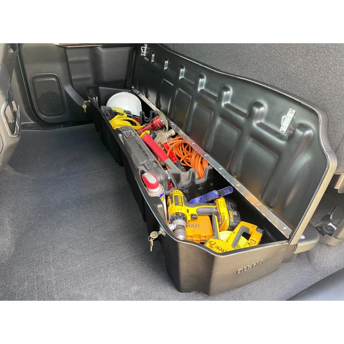 DU-HA - Lockbox Underseat Black Storage / Gun Case