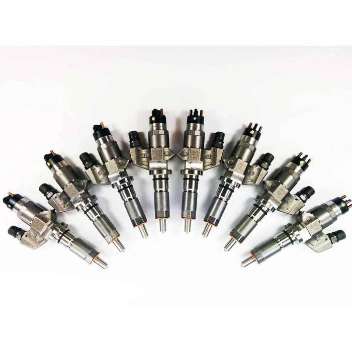 Dynomite Diesel® - Duramax 01-04 LB7 Reman Injector Set 100 Percent Over SAC Nozzle