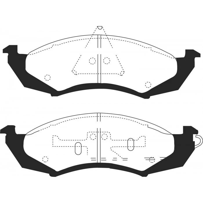 EBC Brakes® - EBC Ultimax OEM Replacement Brake Pads