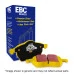 EBC Brakes® - Rear 123mm Diameter Yellowstuff Street And Track Brake Pads