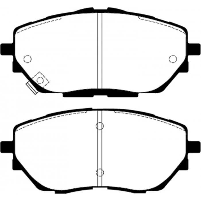 EBC Brakes® - EBC Ultimax OEM Replacement Brake Pads