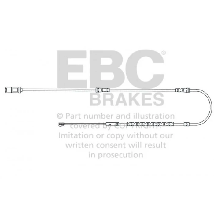 EBC Brakes® - EBC Brake Wear Lead Sensor Kit