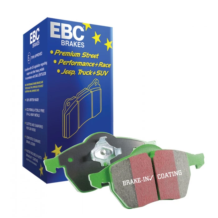 EBC Brakes® - EBC 6000 Series Greenstuff Truck/SUV Brakes Disc Pads