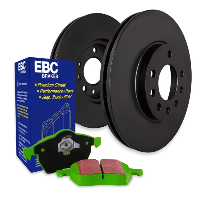 EBC Brakes® - Rear 310mm Diameter S11 Kits Greenstuff 2000 and RK Rotors