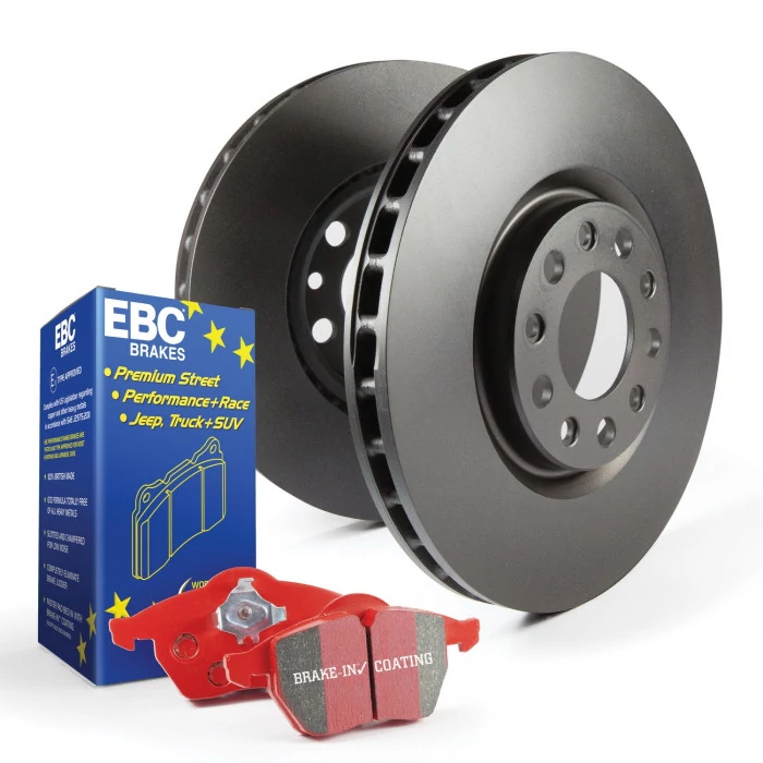 EBC Brakes® - S12 Kits Redstuff and RK Rotors
