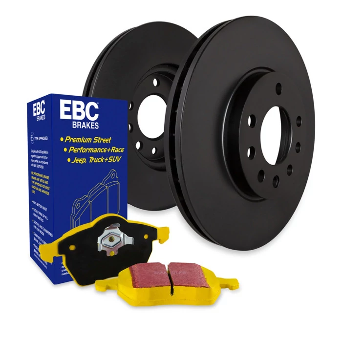 EBC Brakes® - Front 322mm Diameter S13 Kits Yellowstuff and RK Rotors