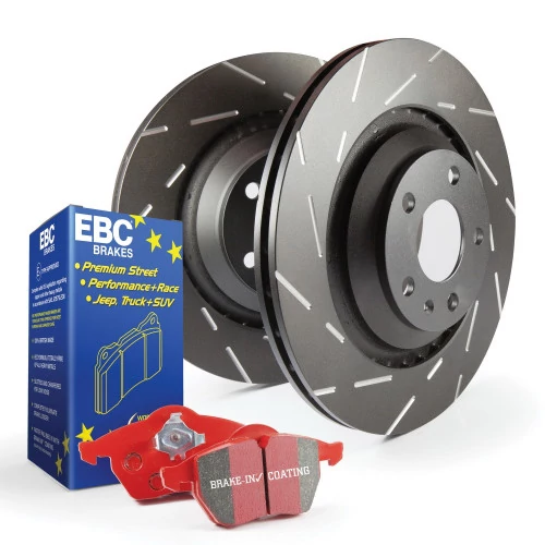 EBC Brakes® - S4 Kits Redstuff and USR Rotor