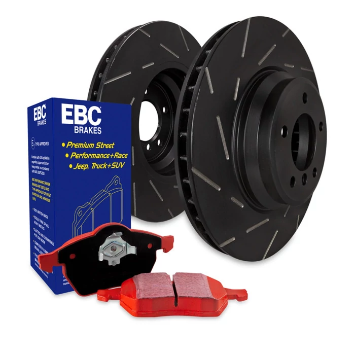 EBC Brakes® - Front 260mm Diameter S4 Kits Redstuff and USR Rotors