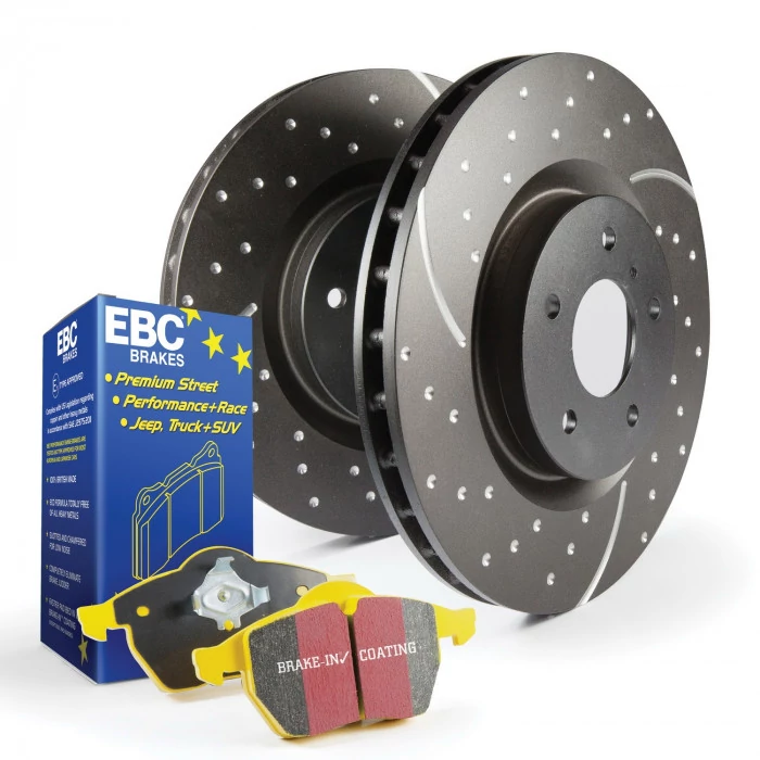 EBC Brakes® - S5 Kits Yellowstuff And GD Rotors