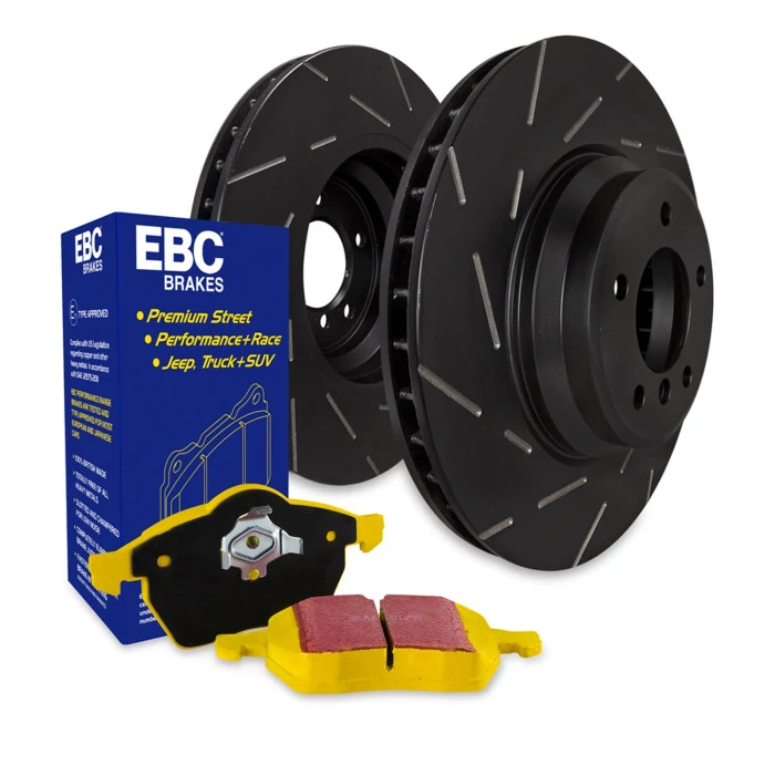 EBC Brakes® - Front 320mm Diameter S9 Kits Yellowstuff and USR Rotors