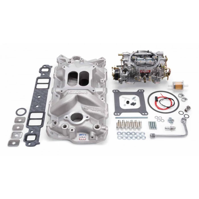 Edelbrock® - Manifold and Carburetor Kit
