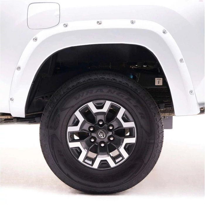 EGR® - Bolt-On Olympic White Front and Rear Fender Flares