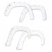 EGR® - Bolt-On Olympic White Front and Rear Fender Flares