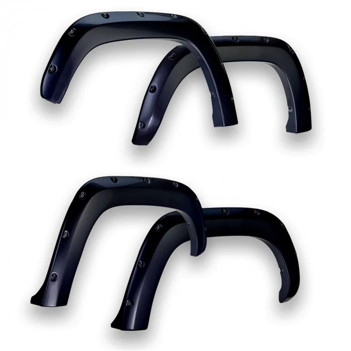 EGR® - Bolt-On Black Front and Rear Fender Flares