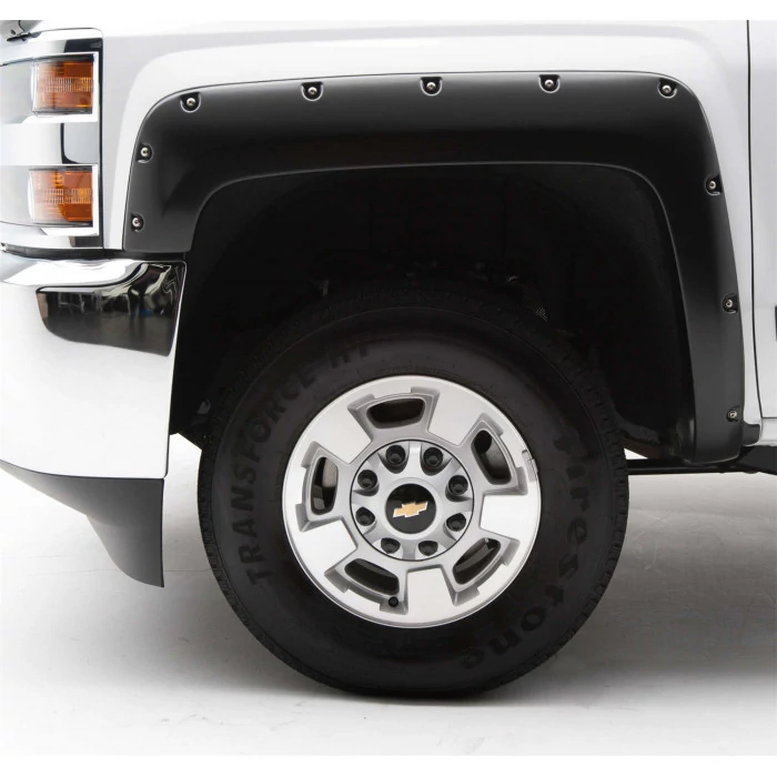 EGR® - Bolt-On Black Front and Rear Fender Flares