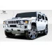 Duraflex® - BR-N Style Front Add On Spat Bumper Extensions Hummer H2
