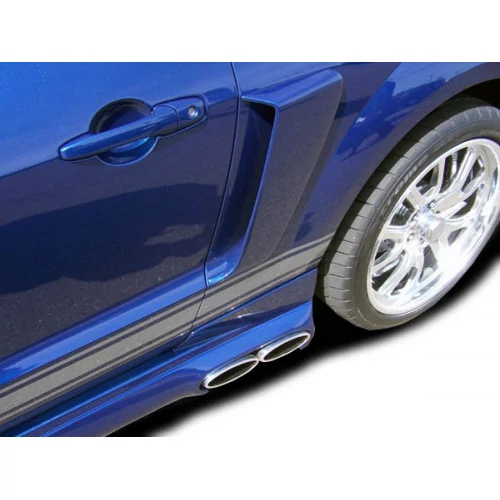 Duraflex® - CVX Style Side Scoops Ford Mustang