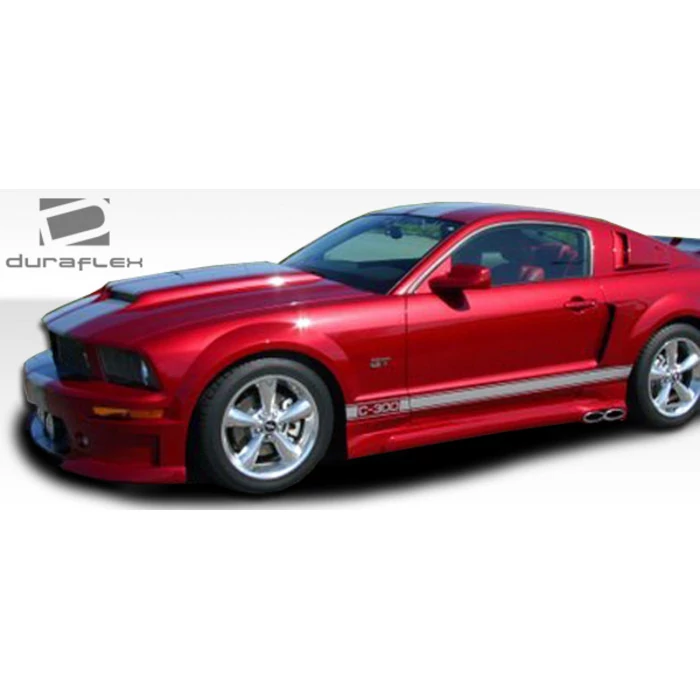Duraflex® - CVX Style Side Scoops Ford Mustang