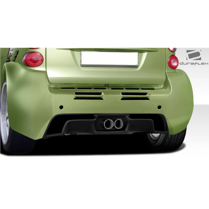 Duraflex® - GT300 Style Wide Body Rear Diffuser Smart Fortwo