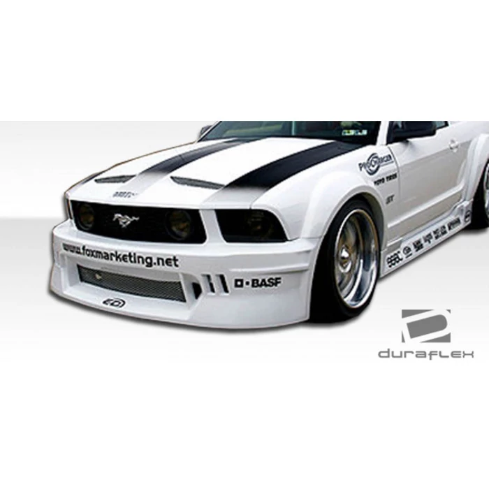 Duraflex® - Circuit Style Wide Body Front Bumper Cover Ford Mustang