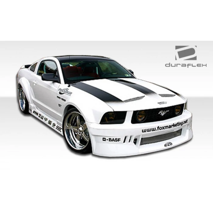 Duraflex® - Circuit Style Wide Body Side Skirt Rocker Panels Ford Mustang