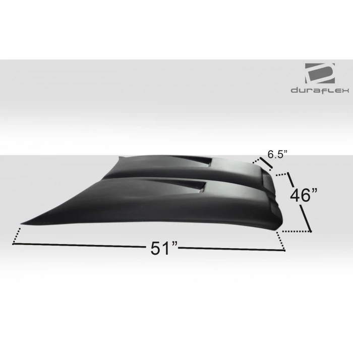 Duraflex® - Universal Vortex Style Hood Scoop