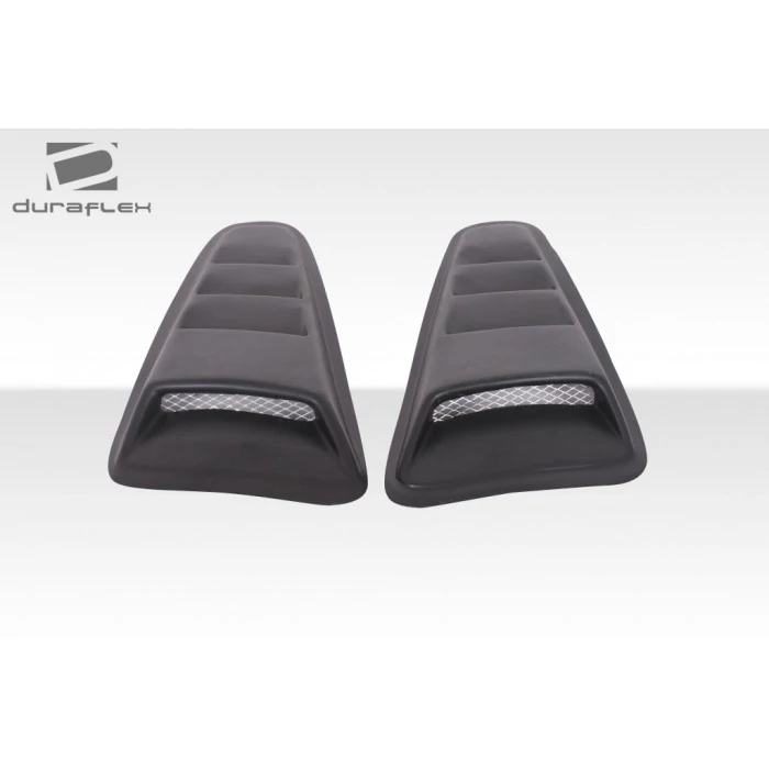 Duraflex® - Circuit Style Window Scoops Louvers Ford Mustang