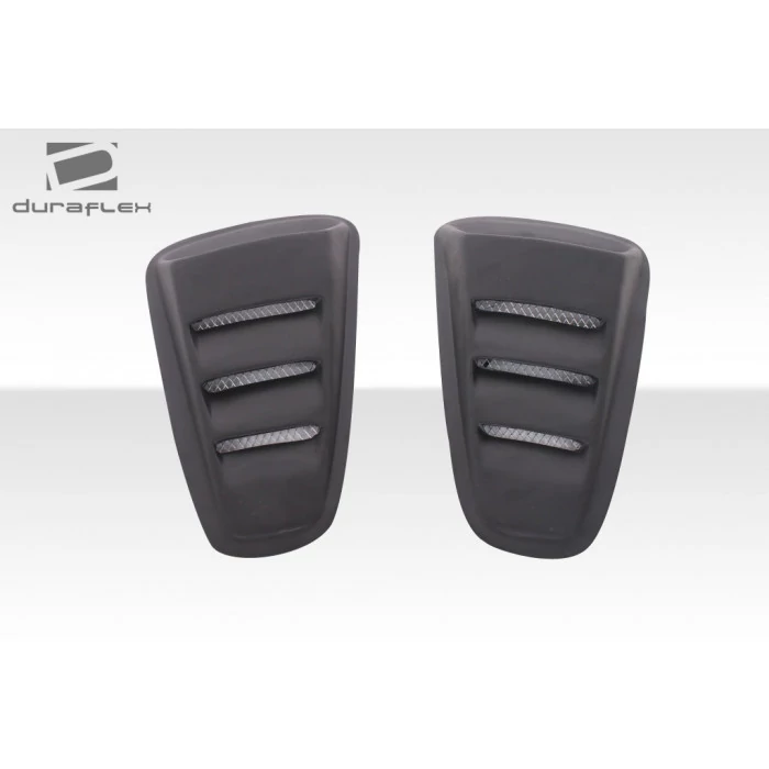 Duraflex® - Circuit Style Window Scoops Louvers Ford Mustang