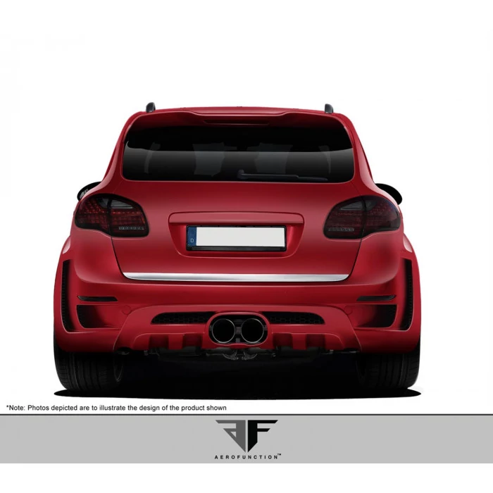 Aero Function® - AF-3 Style Wide Body Rear Bumper Cover Porsche Cayenne