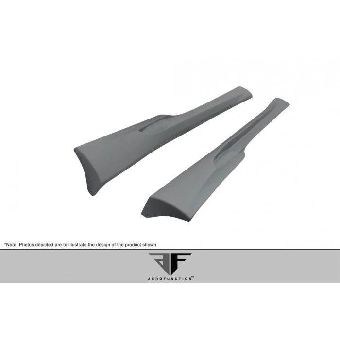 Aero Function® - AF-1 Style Side Skirt Rocker Panels Bentley Continental