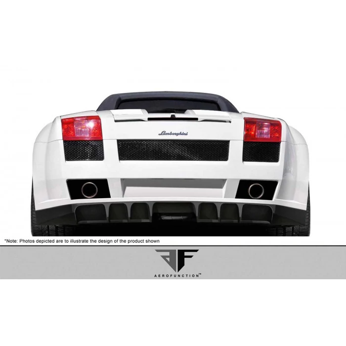 Aero Function® - AF-1 Style Wide Body Rear Bumper Cover Lamborghini Gallardo