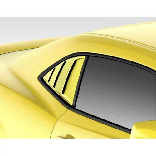 Duraflex® - Racer Style Window Scoops Louvers Chevrolet Camaro