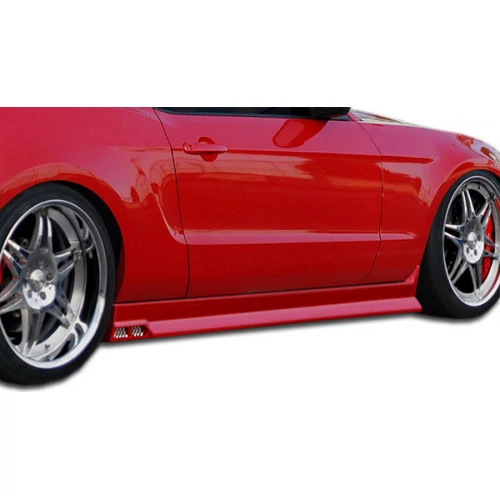 Duraflex® - Racer 3 Style Side Skirt Rocker Panels Ford Mustang
