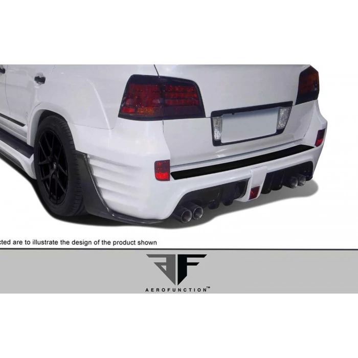 Aero Function® - AF-1 Style Wide Body Rear Bumper Cover Lexus LX570