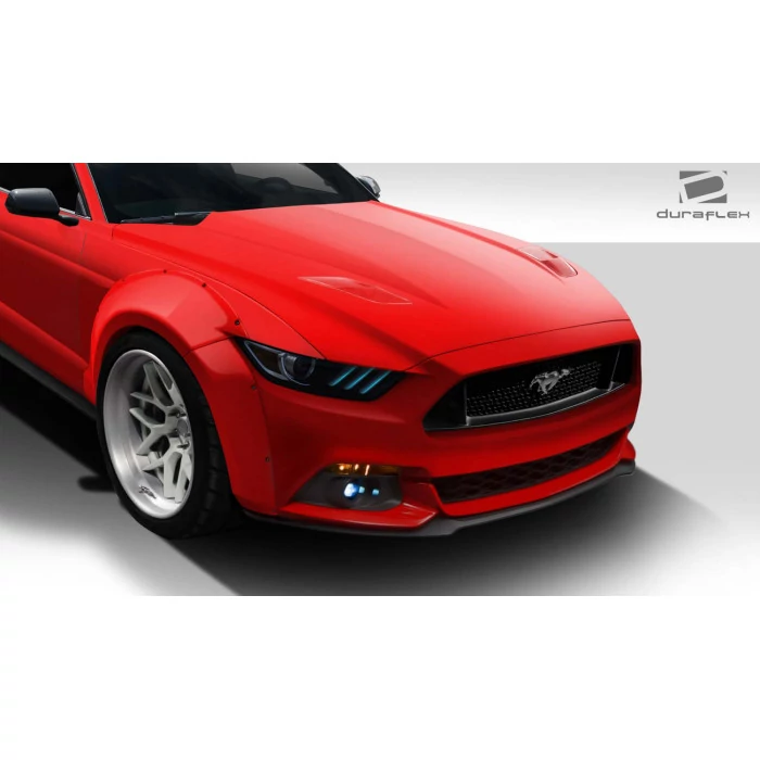 Duraflex® - Grid Style Wide Body Front Fender Flares Ford Mustang