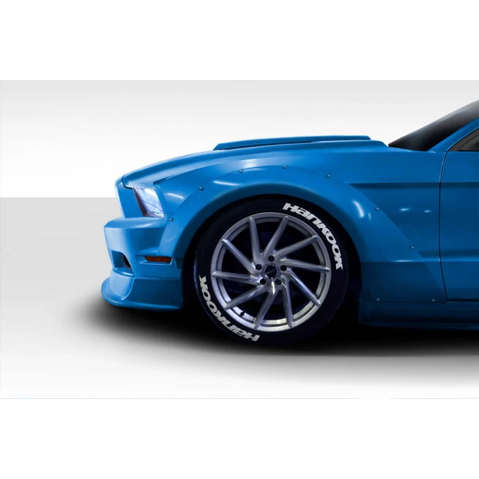 Duraflex® - Circuit Style 75mm Front Fender Flares Ford Mustang