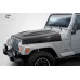 Carbon Creations® - Power Dome Style Hood Jeep Wrangler