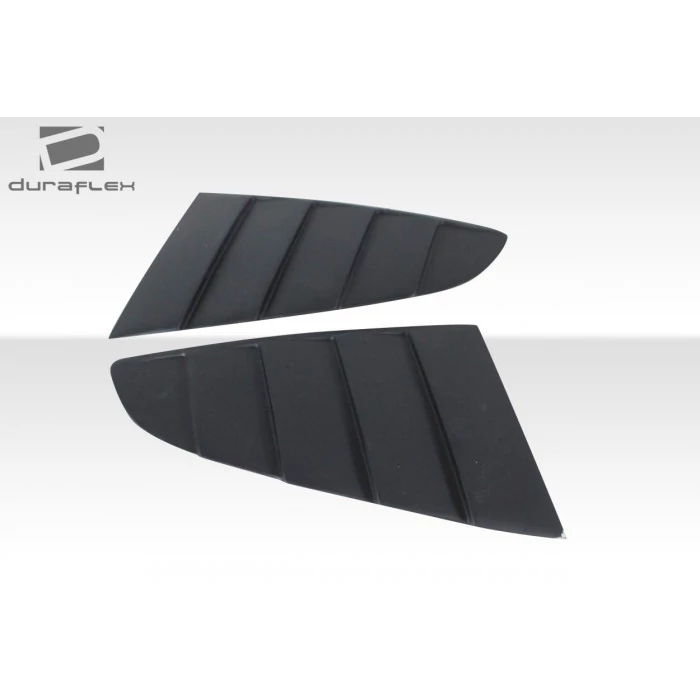 Duraflex® - CVX Style Rear Window Scoops Louvers Ford Mustang