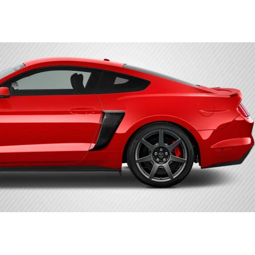 Carbon Creations® - CVX Style Side Scoops Ford Mustang