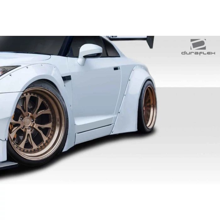 Duraflex® - LBW Style Rear Fender Flares Nissan Gt-R