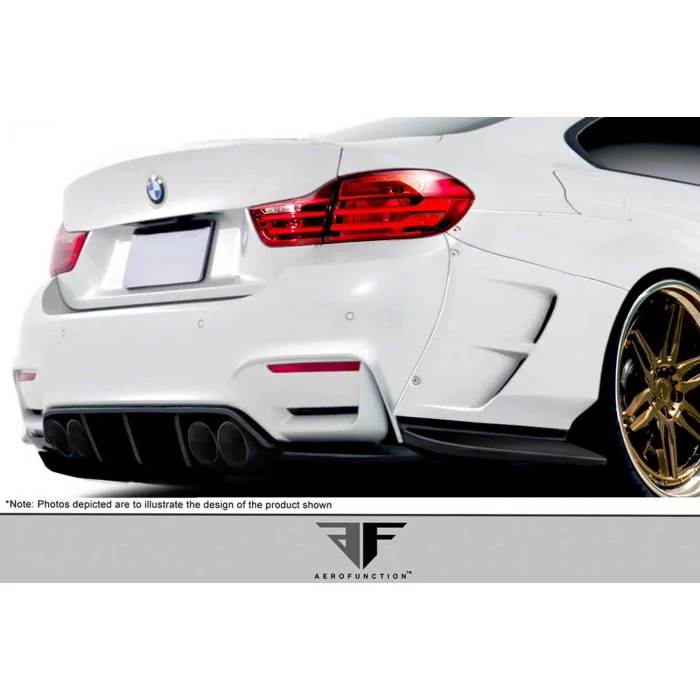 Aero Function® - AF-1 Style Wide Body Rear Diffuser BMW