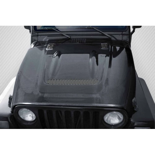 Carbon Creations® - Heat Reduction Style Hood Jeep Wrangler