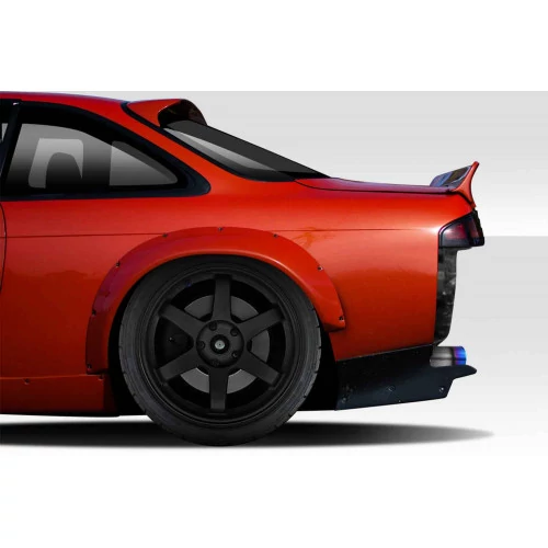 Duraflex® - RBS Style V2 Wide Body Rear Fender Flares Nissan 240Sx