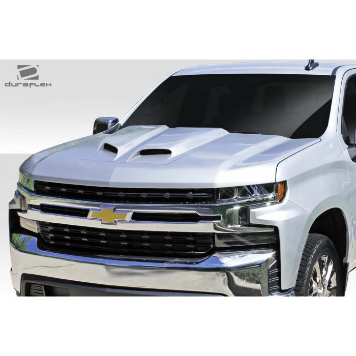 Duraflex® - Universal Feed Dual Ram Air Style Hood Scoop